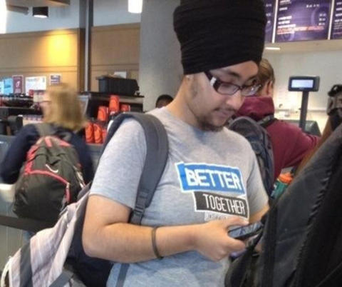 �Is this some kind of Sikh joke ...?�