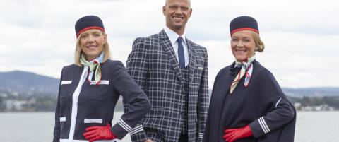 Her er de nye Dreamliner-uniformene til Norwegian