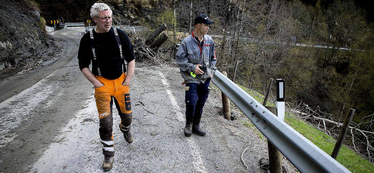 Flommen: - Folk har mat i kj�leskapet og elg i skogen