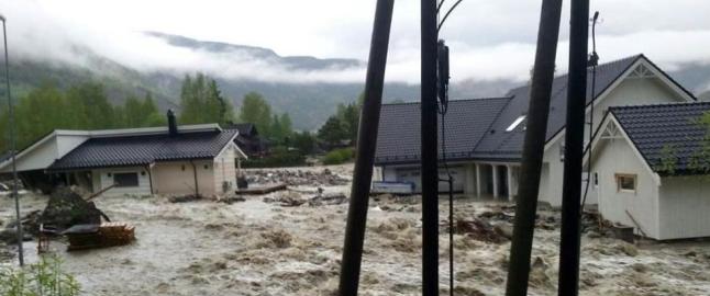 Ikke blant de 120 mest flomfarlige boligfeltene