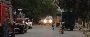 Flere eksplosjoner og voldsom skuddveksling i Kabul
