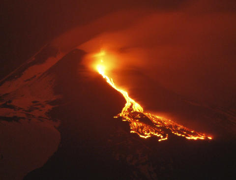 Etna er som en champagneflaske under press