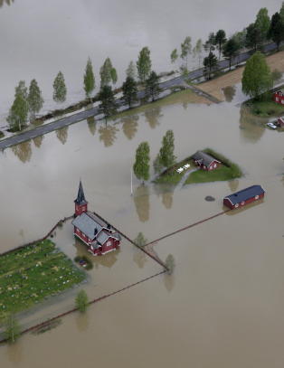 Vannstanden vil fortsette � stige flere steder