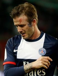 Beckham m� se karrierens siste kamp fra sofakroken