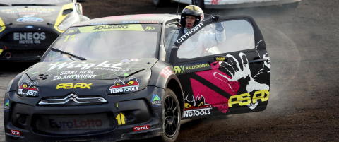 Solberg falt ned til �ttendeplass etter motorproblemer