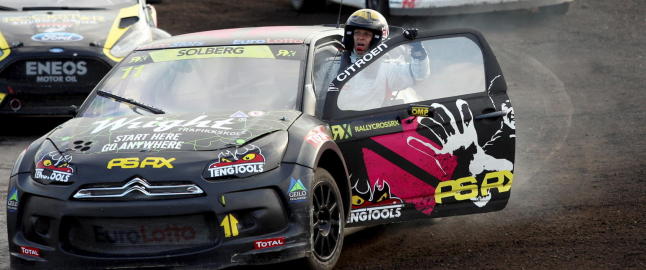 Solberg falt ned til �ttendeplass etter motorproblemer