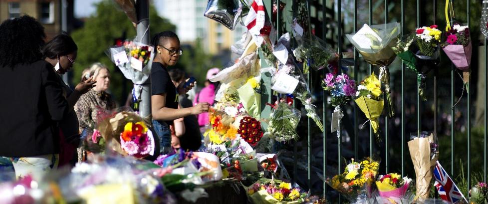 Flere p�gripelser etter soldatdrap i London