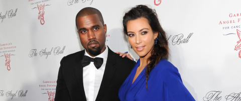 - Kim Kardashian har født, fem uker for tidlig
