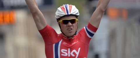 Edvald Boasson Hagen vant 3.etappen i Dauphiné - i år også