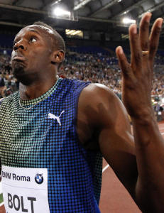 Dop-Gatlin slo verdens raskeste mann i Roma