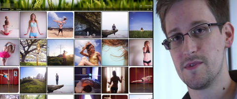 Han varslet om overvåking av nettet. Hun profilerte seg som sirkusartist i sosiale medier
