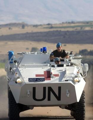 FN ber Norge delta i Golan-styrken