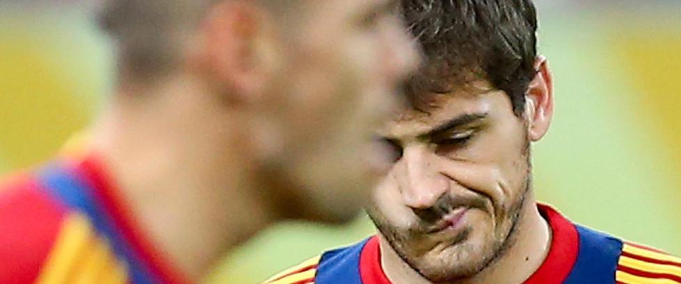 Casillas kan ende opp p� benken mot Uruguay