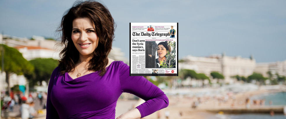 Sjokkbilder av Nigella Lawson g�r verden rundt
