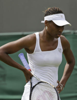 Venus Williams spiller ikke i Wimbledon