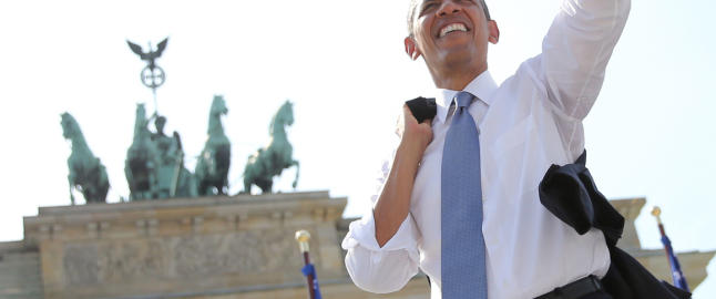 Obama skulle danse med Putin, og hoppe etter Wirkola