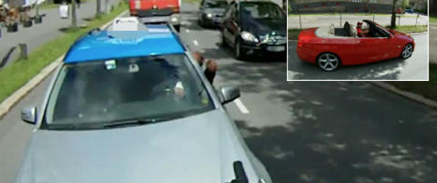 Her får syklisten nok av aggressive bilister og stopper midt i Oslo-trafikken