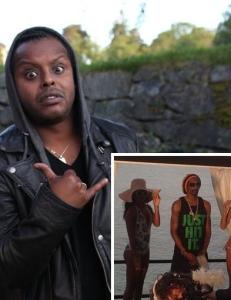 Snoop Dogg la ut bilde av musikkvideoinnspilling med Madcon