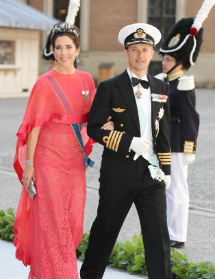 Frederik og Mary er bekreftet til Skaugum