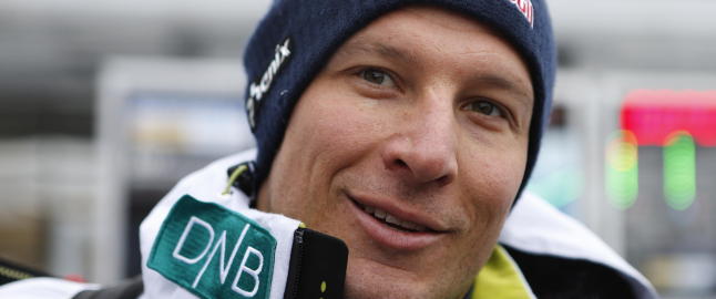 Aksel Lund Svindal i dramatisk flytur