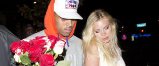 Ble med Chris Brown hjem
