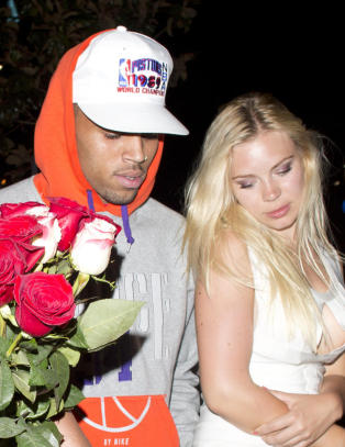 Ble med Chris Brown hjem