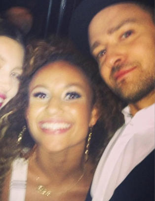 Norske Mona danset med Justin Timberlake