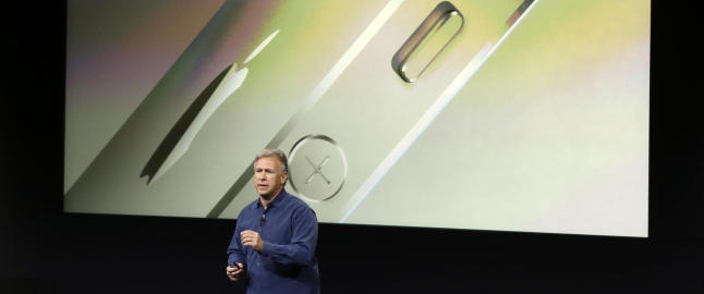 Her er Apples nye topptelefon med fingersensor