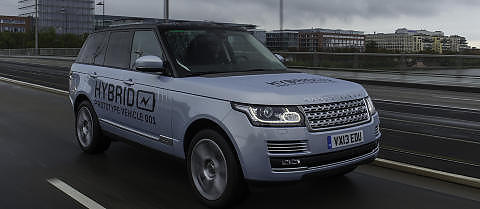 LUKSUS: Range Rover og Range Rover Sport kommer som hybrider. Foto: Land Rover LUKSUS: Range Rover og Range Rover Sport kommer som hybrider. Foto: Land Rover