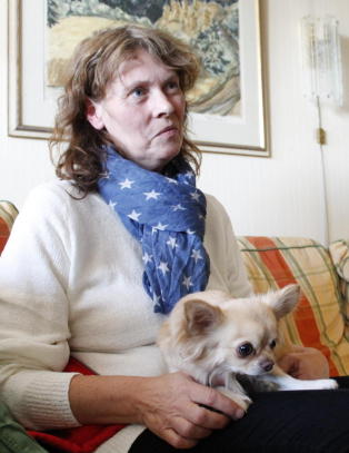 - Hun var livredd. En mer forskremt hund har jeg vel aldri sett