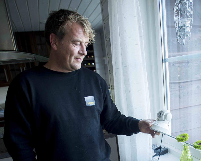 Hvem som helst kunne følge livebilder fra Tronds hjem