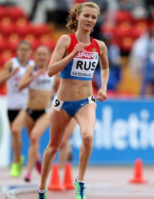 Olga Golovkina utestengt i to år