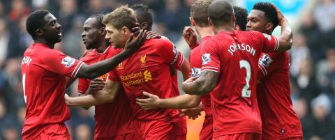 Bookmakerne har større tro på Liverpool enn United som seriemester
