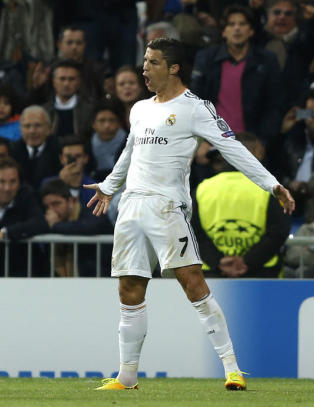 Ronaldo passerte Eusebio-rekord og provoserte fram rødt kort