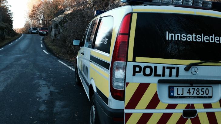POLITI: Politiet var raskt på stedet med flere biler. Foto: Leserbilde. POLITI: Politiet var raskt på stedet med flere biler. Foto: Leserbilde.