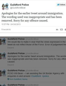 Skandalemelding på Twitter: «Politiet 1 Innvandrere 0!!»