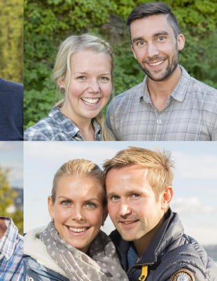 Her er de nye «Jakten»-parene