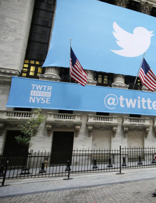 Twitter børsnoteres til mye høyere pris enn Facebook