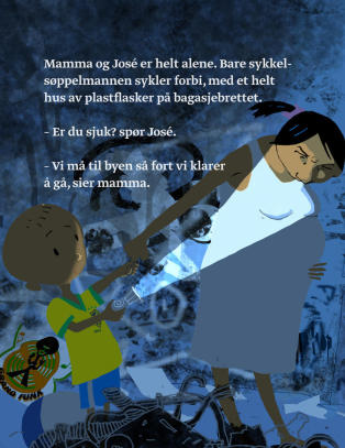 Hvorfor må José og mora gå gjennom favelaen om natta?
