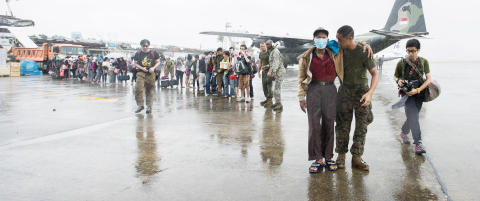 Tyfonen Haiyan har rammet fire ganger flere enn tsunamien i 2004