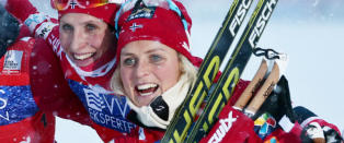 Johaug overrasket seg selv underveis på stafetten