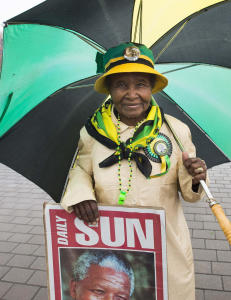 «Vi elsker Mandela. Nå er vi her for å takke ham for alt han har gjort for oss»