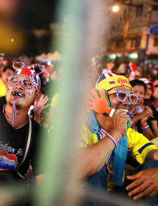 Krav om diktatur
i Thailand