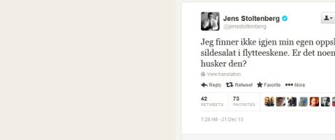 De bitre rivalene er i førjulsstemning på Twitter