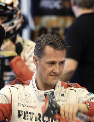 - Schumacher falt etter å ha hjulpet en venn