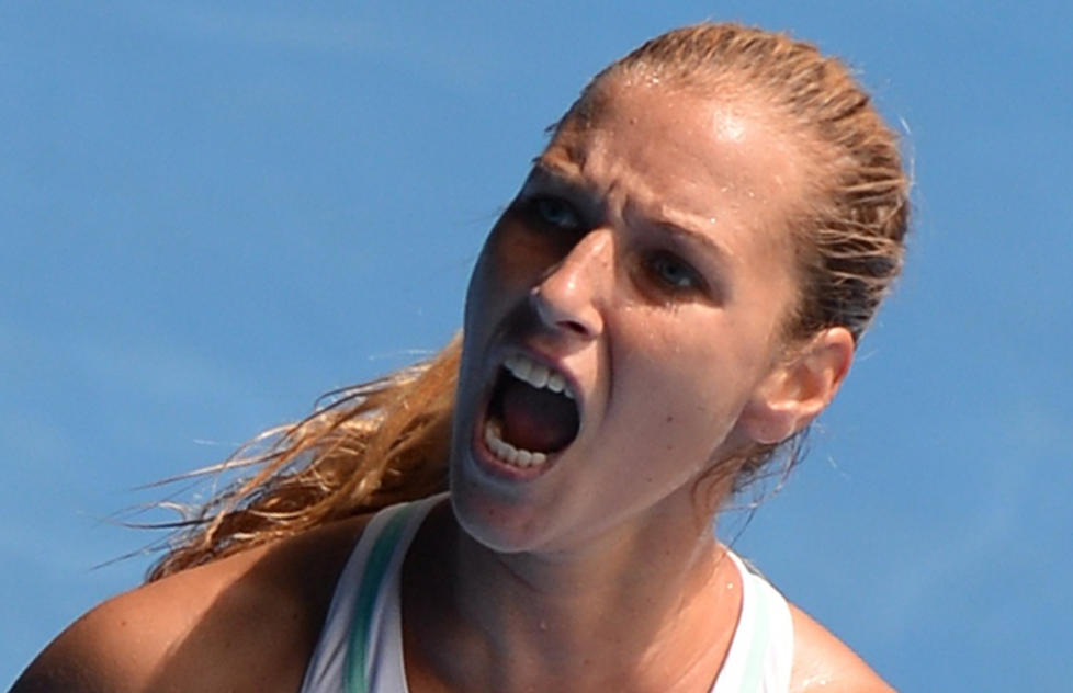 VIDERE: Slovakias Dominika Cibulkova slo ut <b>Maria Sjarapova</b> av Australian <b>...</b> - 978x