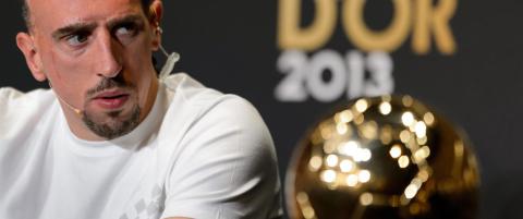 Ribéry raser mot Gullballen-utdelingen