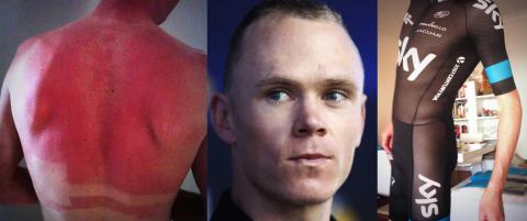 Chris Froome var egentlig ganske fornøyd med den nye «huddrakta» ...
