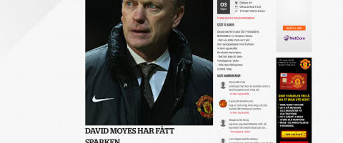 Dette synet møtte leserne på united.no i dag