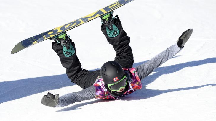 FORNØYD: Ståle Sandbech var tydelig fornøyd og jublet etter sitt andre run i Rosa Khutor ekstrempark. Foto: AFP PHOTO / FRANCK FIFE / NTB Scanpix FORNØYD: Ståle Sandbech var tydelig fornøyd og jublet etter sitt andre run i Rosa Khutor ekstrempark. Foto: AFP PHOTO / FRANCK FIFE / NTB Scanpix